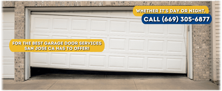 Garage Door Off Track In San Jose CA